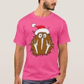 Xmas Kiwi-Vogel Vintag T-Shirt (Vorderseite)