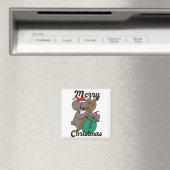 Xmas Koala Mama mit Baby Magnet (In Situ (Geschirrspüler))