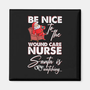 Xmas Krankenpfleger Wundpflegerin Ch Magnet
