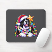 Xmas Landseer Newfoundland Dog Tangled Christmas L Mousepad (Mit Mouse)