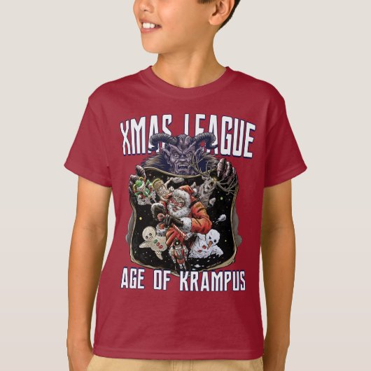 Xmas League Age of Krampus T-Shirt (Vorderseite)