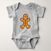 XmaS Lebkuchenmann Baby Strampler (Vorderseite)