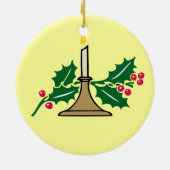 Xmas Licht Keramikornament (Hinten)