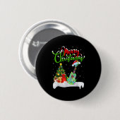 Xmas-Lichter Santa-Hut Musical Ukulele Gitarre Button (Vorne & Hinten)