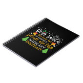 Xmas Liebe Santa Magic Key Notizblock (Linke Seite)