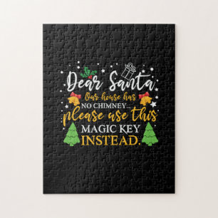 Xmas Liebe Santa Magic Key Puzzle