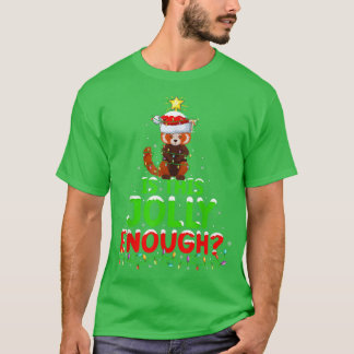 Xmas Lighting ist dieses Jolly genug Red Panda Chr T-Shirt