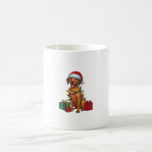 Xmas Lighting Santa Rhodesian Ridgeback Dog Christ Kaffeetasse (Mittel)