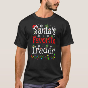 Xmas Lighting Santa S Lieblings Trader Weihnachten T-Shirt