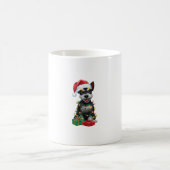 Xmas Lighting Weihnachtsmannmütze Black Russian Te Kaffeetasse (Mittel)