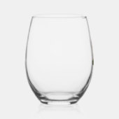 Xmas Lighting Weihnachtsmannmütze Corgi Dog Weihna Weinglas Ohne Stiel (Rechts)