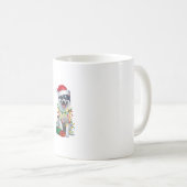 Xmas Lighting Weihnachtsmannmütze Finnisch Spitz D Kaffeetasse (VorderseiteRechts)