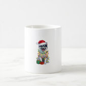 Xmas Lighting Weihnachtsmannmütze Finnisch Spitz D Kaffeetasse (Mittel)