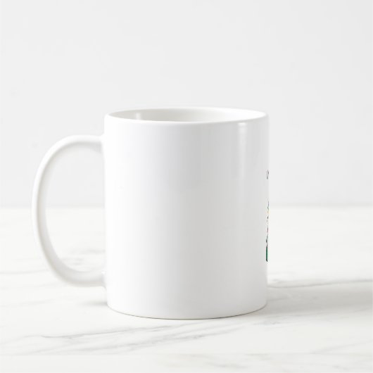 Xmas Lighting Weihnachtsmannmütze Finnisch Spitz D Kaffeetasse (Links)