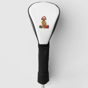 Xmas Lighting Weihnachtsmannmütze Rhodesian Ridgeb Golf Headcover