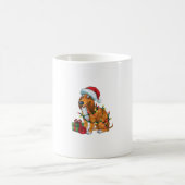 Xmas Lighting Weihnachtsmannmütze Scottish Deerhou Kaffeetasse (Mittel)