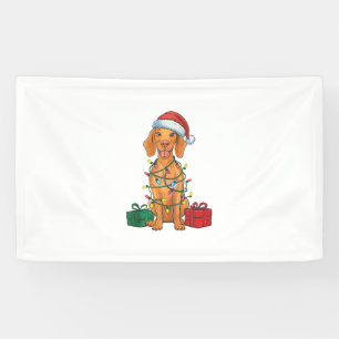 Xmas Lighting Weihnachtsmannmütze Spitz Weihnachte Banner