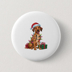 Xmas Lighting Weihnachtsmannmütze Thai Ridgeback D Button