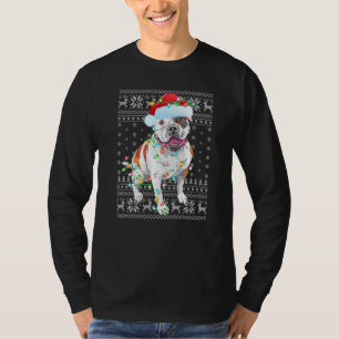 Xmas Lighting Weihnachtsmannmütze Ugly American Bu T-Shirt