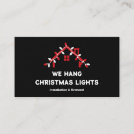 🎄 Xmas Lights Installation QR Visitenkarte
