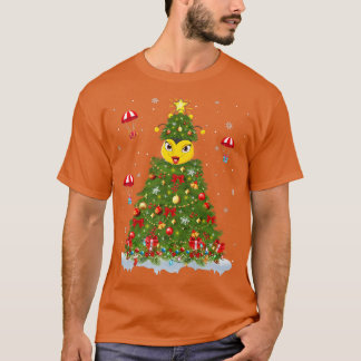 Xmas Lights Matching Family Funny Bumble Bee Chris T-Shirt