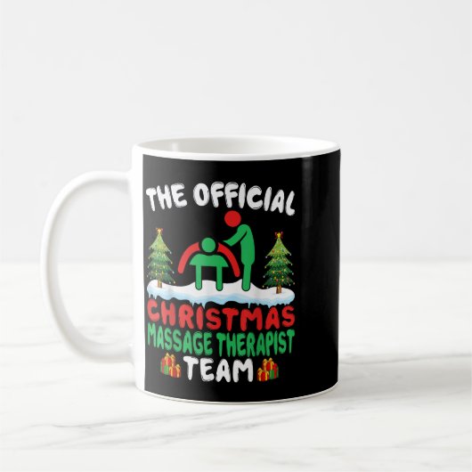 Xmas Mage Therast Team - Mage Therapy Christmas Kaffeetasse (Links)