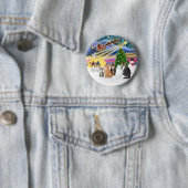 Xmas Magic (R) - Fünf Katzen (AmSH) Button (Beispiel)