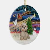 Xmas Magic - Shih Tzu (Y) Keramikornament (Rechts)