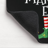 Xmas Manager Elf Matching Family Group Christmas E Mousepad (Ecke)