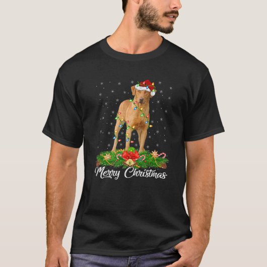 Xmas Matching Weihnachtsmannmütze Chesapeake Bay R T-Shirt (Vorderseite)