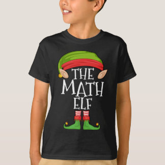 Xmas Math Elf Matching Weihnachtself T-Shirt