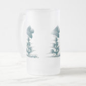 Xmas Mattglas Bierglas (Vorderseite Links)