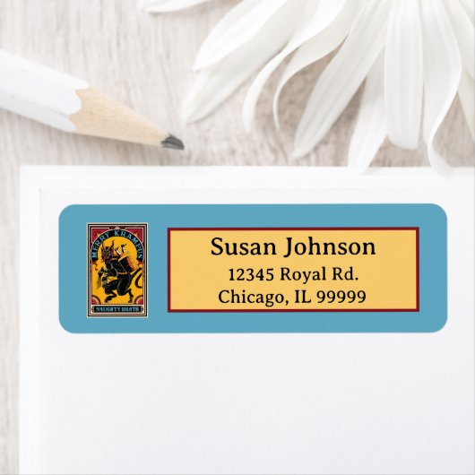 Xmas Merry Krampus Naughty Brats Circus Poster (Insitu)