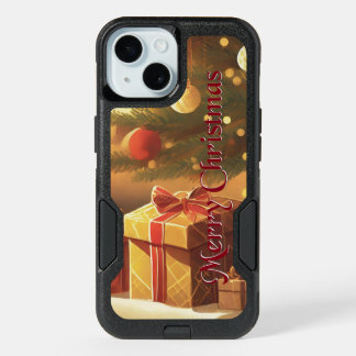 Xmas Motif, mit Geschenken unter dem Weihnachtsbau