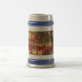 Xmas Motif, mit Geschenken unter dem Weihnachtsbau Bierglas (Mittel)