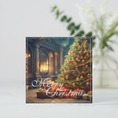 Xmas Motif mit Geschenken unter dem Weihnachtsbaum (Stehend Vorderseite)