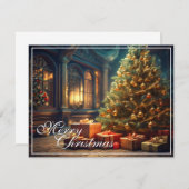 Xmas Motif mit Geschenken unter dem Weihnachtsbaum (Vorne/Hinten)