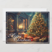 Xmas Motif mit Geschenken unter dem Weihnachtsbaum (Vorderseite)