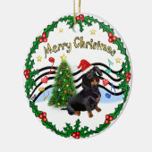Xmas Music 1 - MC - Dackel (BT) Keramikornament (Links)