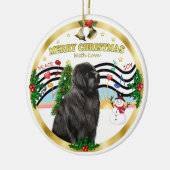 Xmas Music 1 (MC) - Neufundland Keramik Ornament (Links)