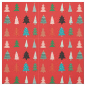 Xmas Muster Modernes, traditionelles Rotes Blau Stoff (Muster)