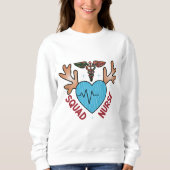 Xmas Nurse Squad Sweatshirt (Vorderseite)