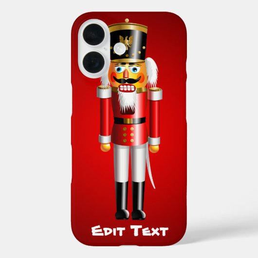 Xmas Nutcracker Ballet Toy Soldier Case-Mate iPhone Hülle (Rückseite)
