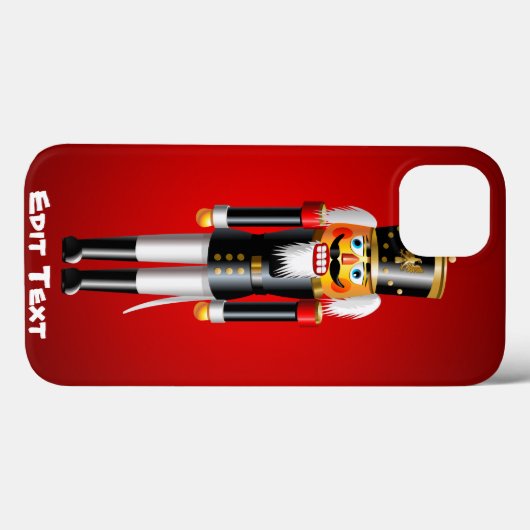 Xmas Nutcracker Case-Mate iPhone Hülle (Rückseite (Horizontal))