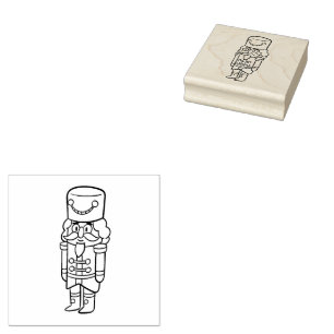 Xmas Nutcracker Gummistempel