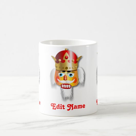 Xmas Nutcracker King mit Goldkrone Kaffeetasse (Mittel)