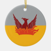 Xmas Ornament - San Francisco Fog & Gold Flag (Vorne)