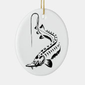 >XMAS ORNAMENT - STURGEON FISH - AMU DARYA-GERICHT (Rechts)