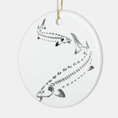 >XMAS ORNAMENT - STURGEON FISH - DOPPELTES GERICHT (Links)