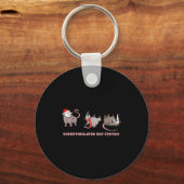 Xmas Ossums Overstimulated But Festive Ssum Christ Schlüsselanhänger (Vorderseite)